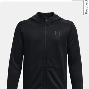 Under Armour Black Hooded Jacket